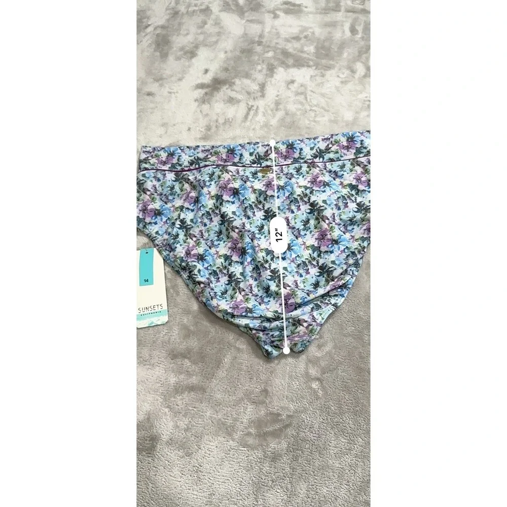 Sunset California Bikini Swim Bottom Women's‎ Size 14 Monaco Summer Lovin NWT